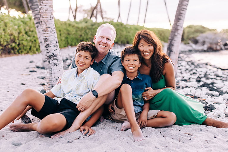 Dr. Miller and his family