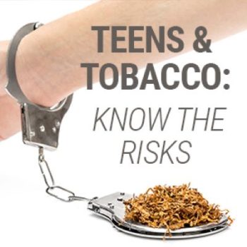 Torrance dentist, Dr. Bradley Miller at Miller Family Dental, discusses the risks of tobacco and related products to the oral and overall health of teenagers.