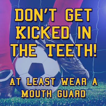 Torrance dentist, Dr. Bradley Miller at Miller Family Dental, discusses the importance of wearing mouthguards for safety while playing sports.